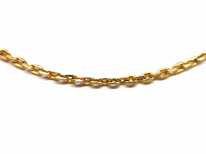 Collier Collier Maille forçat Or jaune 58 Facettes 1179549CD