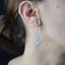 Boucles d'oreilles Boucles d'oreilles anciennes or blanc diamants 58 Facettes 22-257