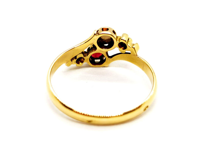 Bague 55 Bague Or jaune Rubis 58 Facettes 1467965CN