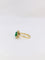 Bague 63 Bague Marguerite Or jaune Emeraude ovale Diamants 58 Facettes J205