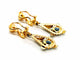 Boucles d'oreilles Boucles d'oreilles Clip Or jaune Topaze 58 Facettes 1468380CN