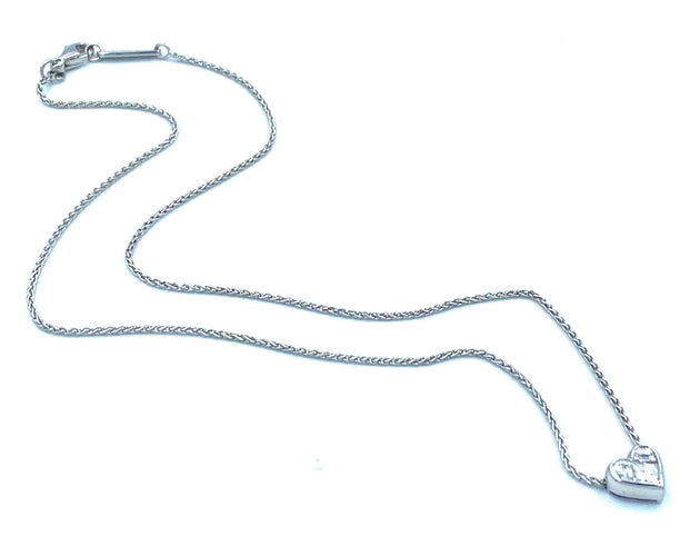 Collier BVLGARI. Collier or blanc 18K et diamants 58 Facettes