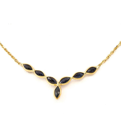 Collier Collier Or jaune Saphir 58 Facettes 2052059CN
