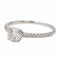 Bague 52 Bague Solitaire Or blanc diamant 58 Facettes 2376866CN