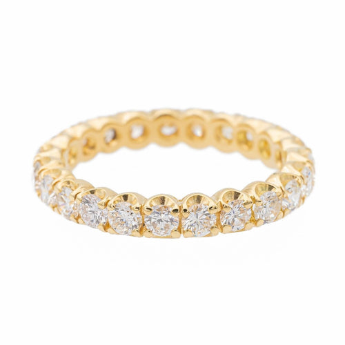 Bague 47 bague Alliance américaine Or jaune Diamant 58 Facettes 2537615CN