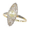 Bague 58 bague marquise diamants perles Art Déco 58 Facettes 23271-0581