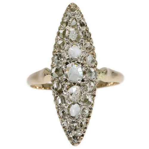 Bague 58 Bague diamant marquise 58 Facettes 14339-0016
