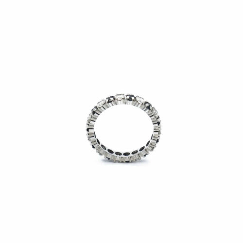 Bague 51.5 Alliance américaine saphirs et diamants 58 Facettes REF2233-33