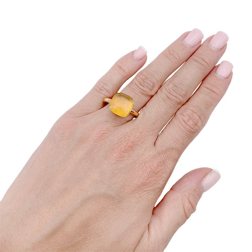 Bague 50 Bague Pomellato, "Nudo Maxi", citrine. 58 Facettes 33252