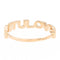 Bague 50 Ginette NY Bague Fairy Revolution Ring Or rose 58 Facettes 2484946CN