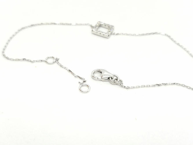 Bracelet Bracelet Graphique Or blanc Diamant 58 Facettes 579171RV