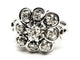 Bague 58 Bague Fleur Platine Diamant 58 Facettes 1875646CN