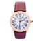 Montre Montre Cartier "Ronde Solo" or rose, cuir. 58 Facettes 33432