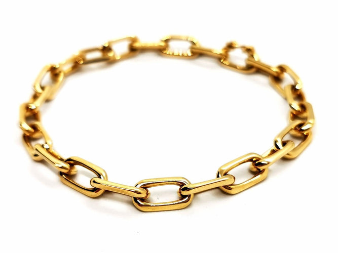 Bracelet Bracelet Maille forçat Or jaune 58 Facettes 1696367CN