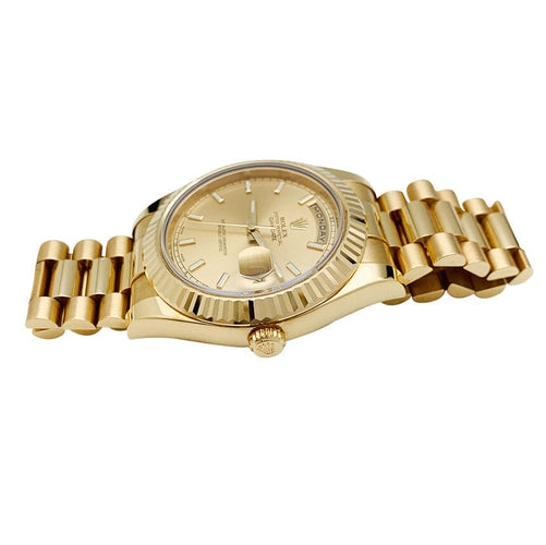 Montre Montre Rolex,"Day-Date", or jaune. 58 Facettes 31011