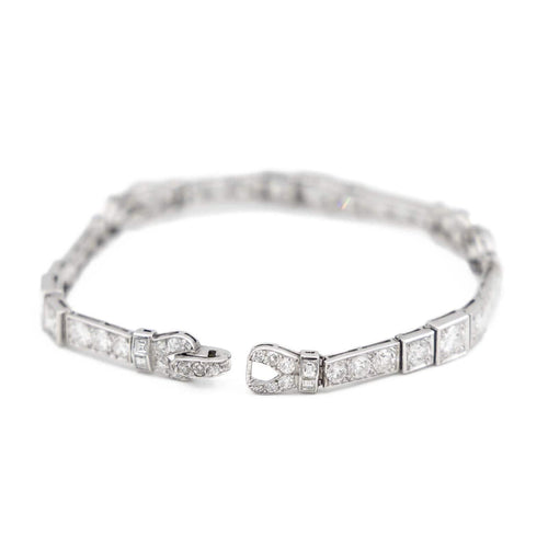 Bracelet Bracelet Platine Diamant 58 Facettes 1986223CN