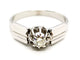 Bague 54 Bague Solitaire Or blanc Diamant 58 Facettes 1292388CN