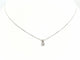 Collier Collier Chaîne + pendentif Or blanc Diamant 58 Facettes 579135RV
