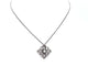 Collier Collier Fleur Or noir Diamant 58 Facettes 578701RV