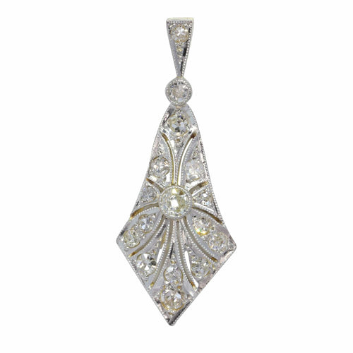 Pendentif Pendentif diamants Art Déco 58 Facettes 23283-0093