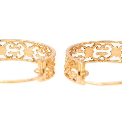 Boucles d'oreilles Boucles d'oreilles Créoles Or Rose 58 Facettes 2270815CN