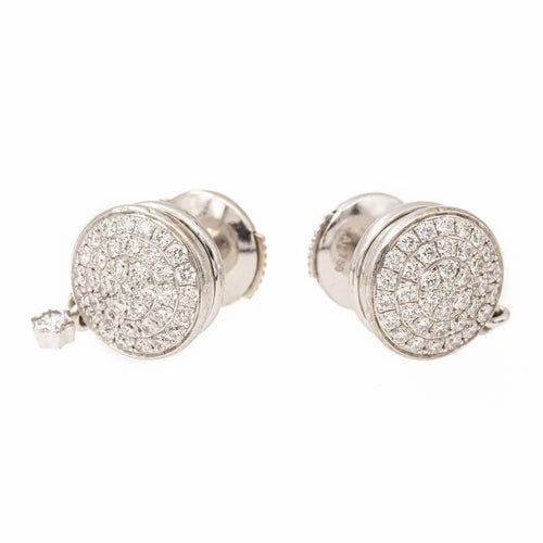 Boucles d'oreilles MontBlanc Boucles d'oreilles Dame Blanche Or blanc Diamant 58 Facettes 1747041CN