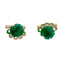 Boutons de manchette Boutons de manchette or rose, jade. 58 Facettes 32145