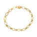 Bracelet Bracelet en or jaune, diamants 58 Facettes 31641