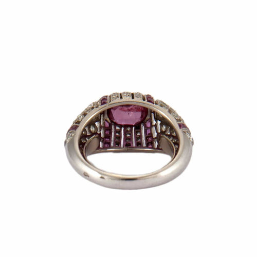 Bague BAGUE ART DÉCO RUBIS & DIAMANTS 58 Facettes BO/220122 RIV