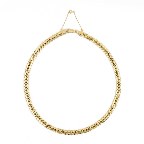 Collier Collier Maille anglaise Or jaune 58 Facettes 1880728CN