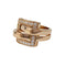 Bague 49 Bague Boucheron, "Déchaîné", or rose, diamants. 58 Facettes 30718