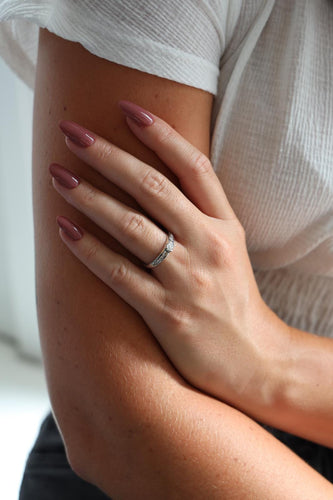 Bague 56 Bague Solitaire Or blanc Diamant 58 Facettes 578406CD