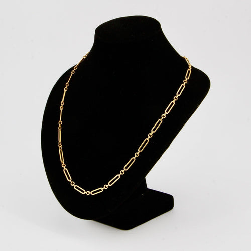 Collier Chaine ancienne maille baton 58 Facettes 21-585