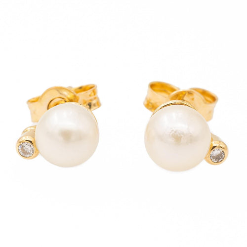 Boucles d'oreilles Boucles d'oreilles Or jaune Perle 58 Facettes 2303216CN