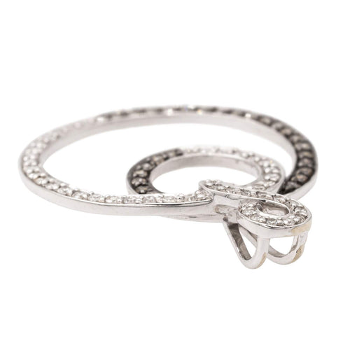 Pendentif Pendentif Or blanc Diamant 58 Facettes 2328933CN