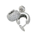 Boucles d'oreilles Boucles d'oreilles or blanc, diamants. 58 Facettes 31409