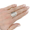 Bague 53 Bague Bulgari, "Astrale", or blanc. 58 Facettes 32135