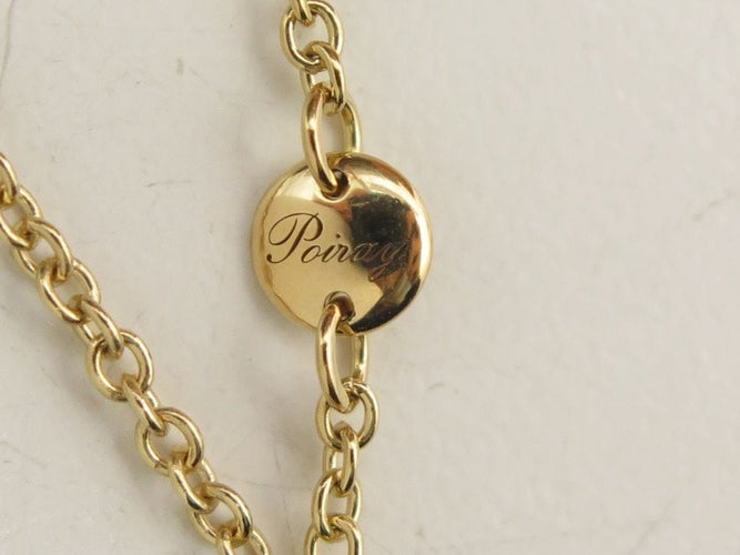 Collier collier POIRAY coeur entrelace mm or jaune 18k 58 Facettes 257104