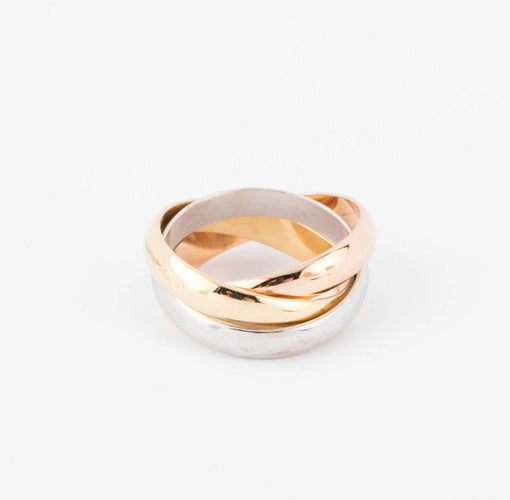 Bague Bague 3 anneaux de la maison Cartier modèle Trinity 58 Facettes 0