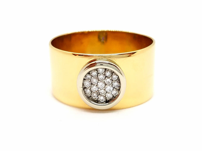 Bague 67 Bague Or jaune Diamant 58 Facettes 749001CN
