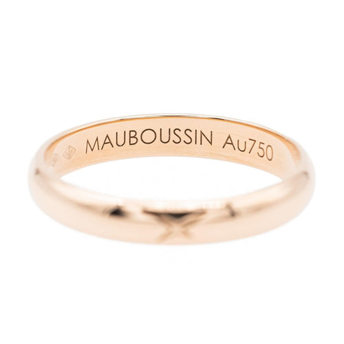 Bague 55 Mauboussin Bague Alliance Mon autre Moi Mon Amour Or rose 58 Facettes 2659267CN