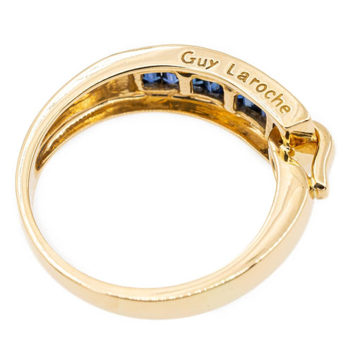 Bague 60 Guy Laroche Bague Or jaune Saphir 58 Facettes 2308650CN