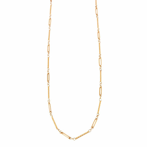 Collier CHAINE VINTAGE JOULA OR 58 Facettes BO/220115 NSS