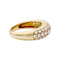 Bague 51 Bague Cartier, "Mimi", or jaune, diamants. 58 Facettes 33054