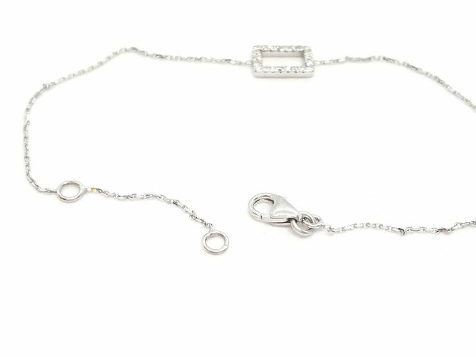 Bracelet Bracelet Or blanc Diamant 58 Facettes 579196RV