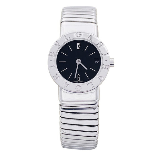 Montre Montre Bulgari,"Bulgari-Bulgari", modèle "BB 23", acier. 58 Facettes 32616