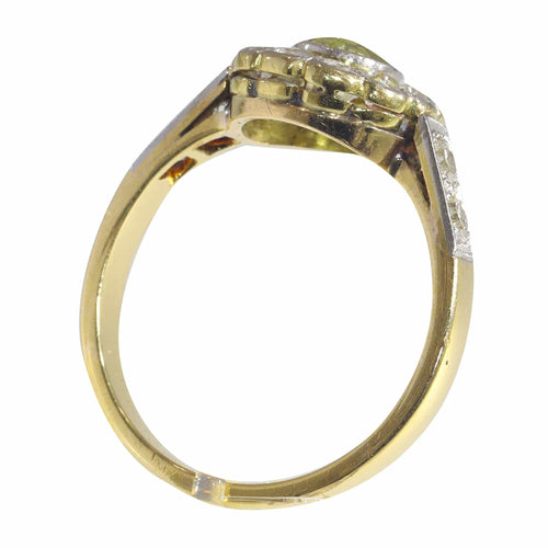 Bague 55 Bague de fiançailles, diamant, or 58 Facettes 23081-0049