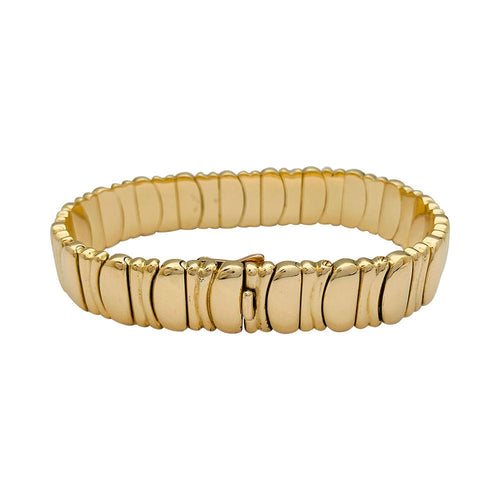 Bracelet Bracelet Cartier, "Casque d'Or", en or jaune. 58 Facettes 31928