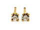 Boucles d'oreilles Boucles d'oreilles Puces Or jaune Diamant 58 Facettes 1365007CN