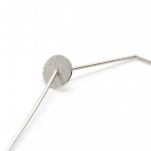 Collier NIESSING - Collier platine 58 Facettes D359997JC